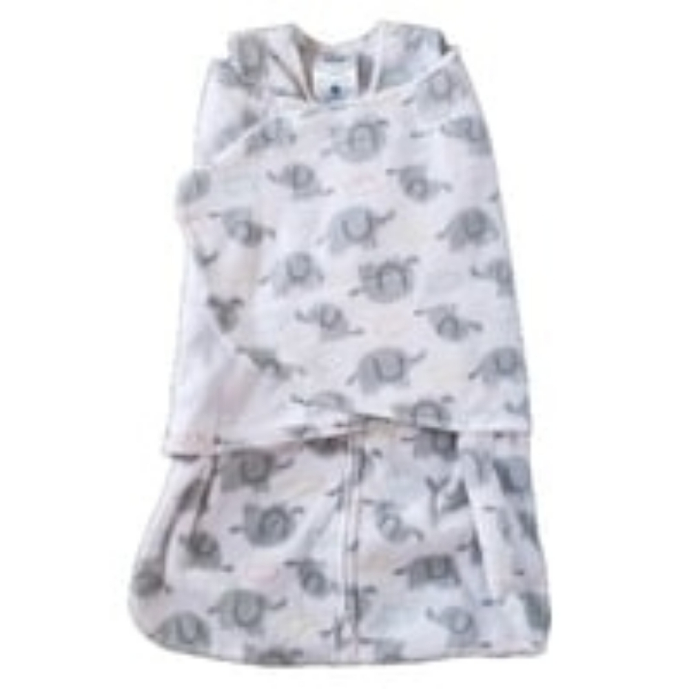 Halo SleepSack Swaddle Newborn (6-12 Lbs, 19-23 In) Fleece, 2-Way Zipper